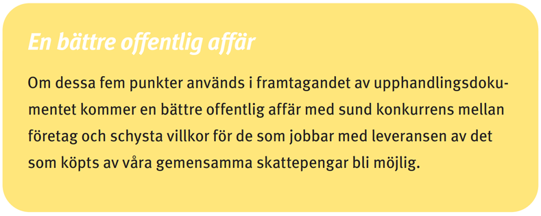 En bättre offentlig affär